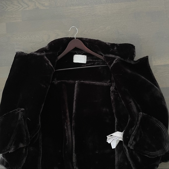 Zara Faux Fur Leather Jacket - Picture 5 of 5